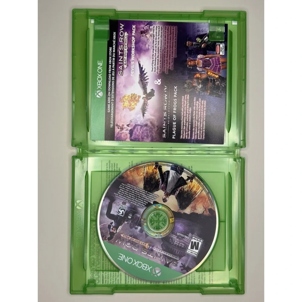 Saints Row IV Re-Elected & Gat Out of Hell Combo (Microsoft Xbox One, 2015)